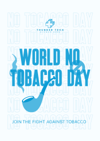 Fight Against Tobacco Poster Image Preview