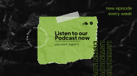 Listen Podcast YouTube cover (channel art) Image Preview