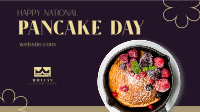 Yummy Pancake Facebook Event Cover Design