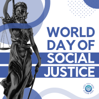 Social Justice World Day Instagram Post Design