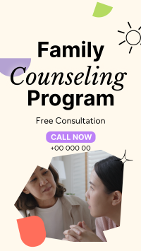 Family Counseling Instagram story Image Preview