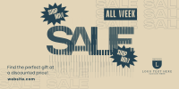 Playful All Week Sale Twitter post Image Preview