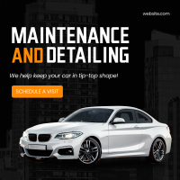 Maintenance and Detailing Linkedin Post Image Preview