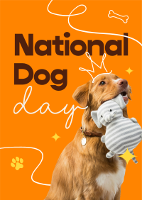 National Dog Day Poster Image Preview
