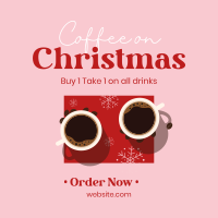 Christmas Coffee Sale Instagram post Image Preview