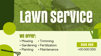 Lawn Care Professional Facebook event cover Image Preview