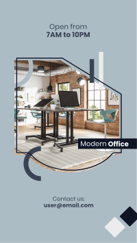 Modern Office Instagram story Image Preview