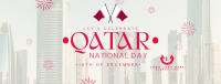 Qatar Independence Day Facebook cover Image Preview