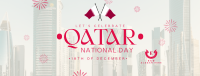 Qatar Independence Day Facebook Cover Design