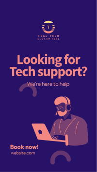 Tech Support Instagram Reel Image Preview