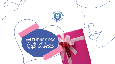 Valentines Gift Ideas Facebook event cover Image Preview
