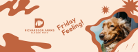 Doggo Friday Feeling  Facebook Cover Image Preview