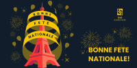  Bastille Day Celebration Twitter Post Image Preview