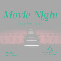Movie Night Cinema Linkedin Post Image Preview