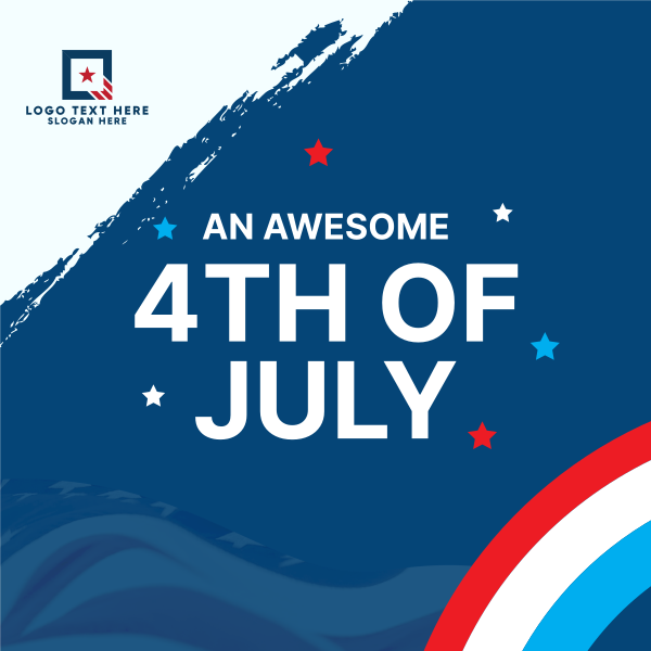 Celebrate 4th of July Instagram Post Design Image Preview