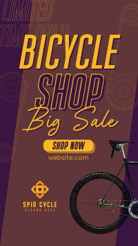 Bicycle Store TikTok Video Image Preview