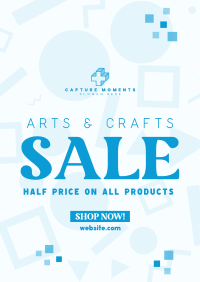 Art Supply Clearance Poster Image Preview