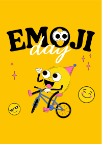 Happy Emoji Flyer Image Preview