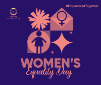 Happy Women's Equality Facebook Post Design