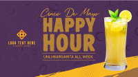 Cinco De Mayo Happy Hour Facebook Event Cover Design