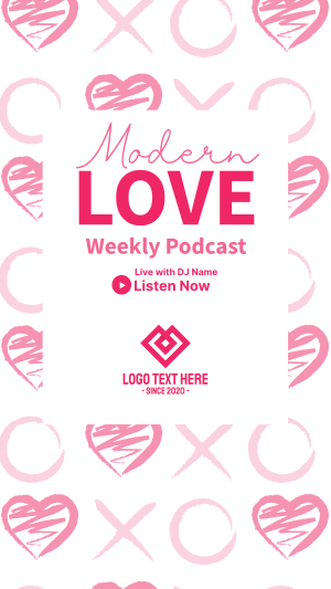 Modern Love Instagram story Image Preview