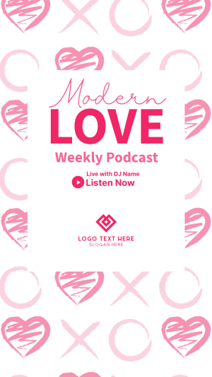 Modern Love Instagram story Image Preview