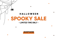 Spooky Sale Postcard Image Preview