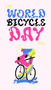 Go for Adventure on Bicycle Day YouTube short Image Preview