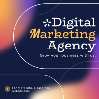Contemporary Marketing Agency Instagram Post Design
