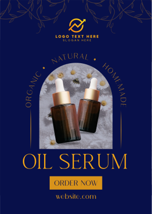 Natural Skincare Product Poster Image Preview