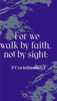 Walk by Faith TikTok Video Image Preview