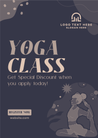Yoga-tta Love It Poster Design