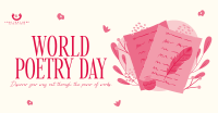 Poetry Creation Day Facebook ad Image Preview