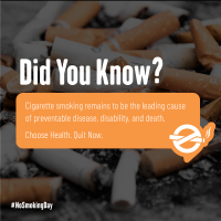 Smoking Facts Linkedin Post Image Preview