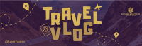 Simple Fun Travel Vlog Twitter Header Image Preview