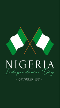 Nigeria Day Facebook Story Design
