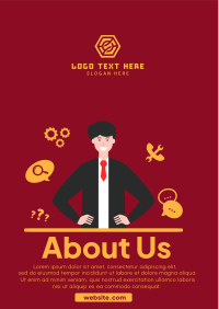 About Us Page Flyer Image Preview