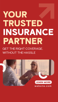 Corporate Trusted Insurance Partner TikTok video Image Preview