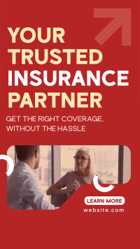 Corporate Trusted Insurance Partner TikTok Video Image Preview