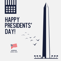 Presidents Day Obelisk  Linkedin Post Image Preview