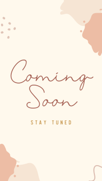 Fancy Coming Soon TikTok video Image Preview