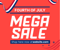 4th of July Sale Facebook post Image Preview
