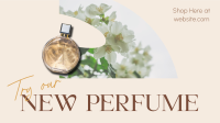 New Perfume Launch Facebook Event Cover Design