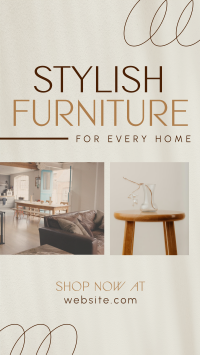 Stylish Furniture Store YouTube short Image Preview