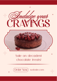 Chocolate Craving Sale Flyer Image Preview