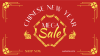 Chinese Year Sale Facebook Event Cover Design