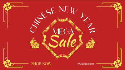 Chinese Year Sale Facebook Event Cover Image Preview