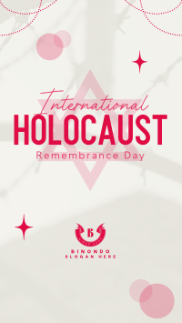 Holocaust Memorial Day Instagram reel Image Preview