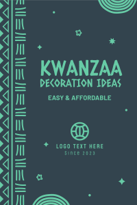 Magical Kwanzaa Pinterest Pin Design