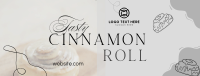 Fluffy Cinnamon Rolls Facebook Cover Design